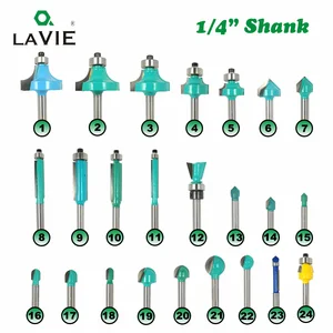 Фреза по дереву с хвостовиком 14 дюйма, 1 шт.