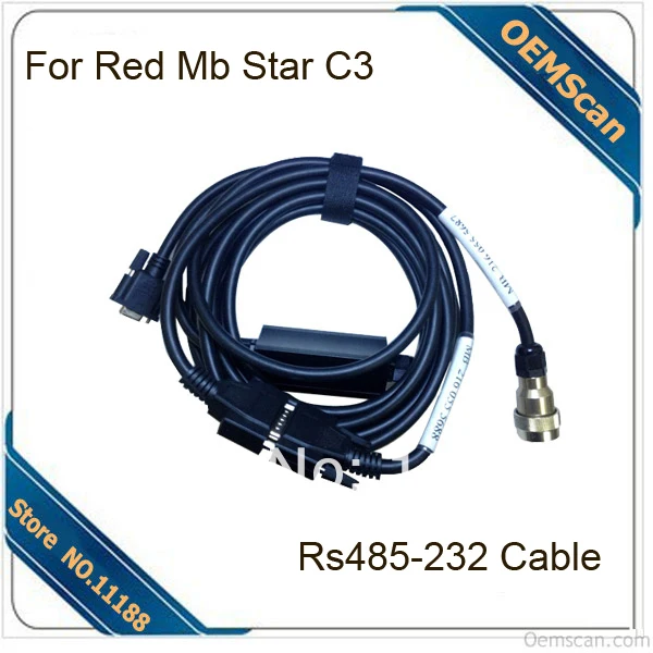 Качественный прочный Звездный кабель Mb для Red Star C3 RS485 до 232 дианостический