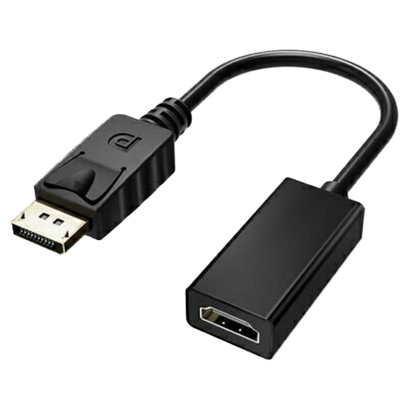 Переходник DP в HDMI совместимый с портом дисплея 1080P кабель конвертер для ПК