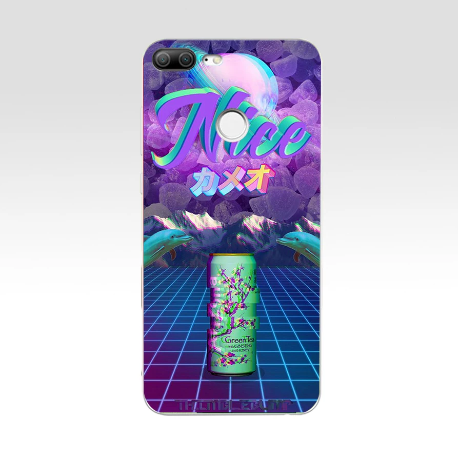 179FG Vaporwave эстетика подарок Мягкий Силиконовый ТПУ чехол для телефона huawei Honor 9 10 20