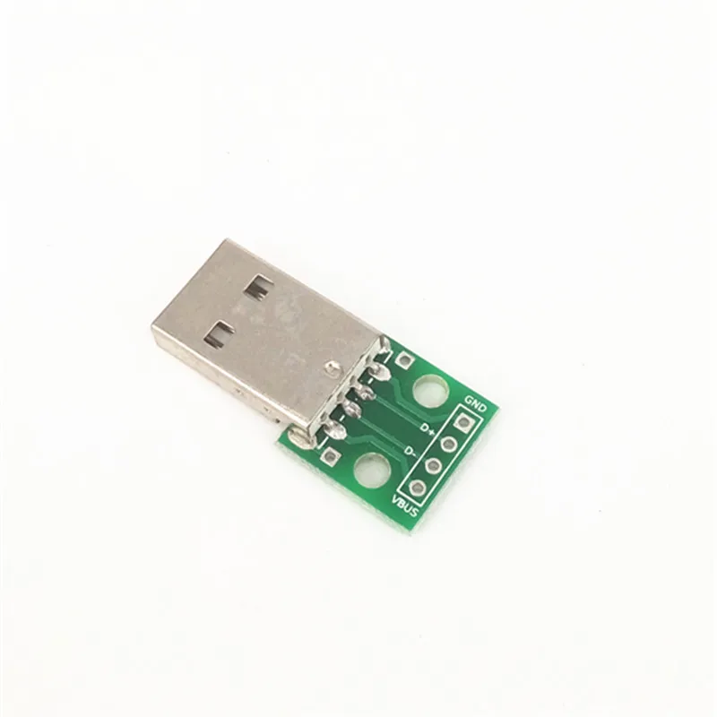 USB Штекерная головка поворота Dip 2 54 мм DIP 4P Поворотная уже сварная строительная