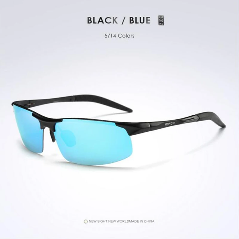 Мужские солнцезащитные очки с поляризационными стеклами винтажные