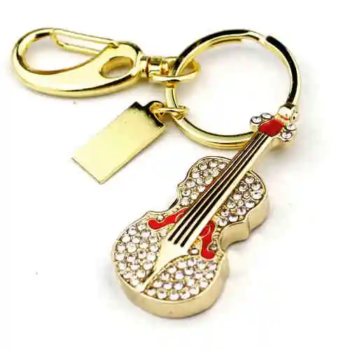 USB2.0 8GB 16GB 64GB Jewelry Guitar Usb Flash Drive 1TB Key Chain Memory Stick Disk On Pen 32GB 2TB Gift Pendrive | Компьютеры и офис
