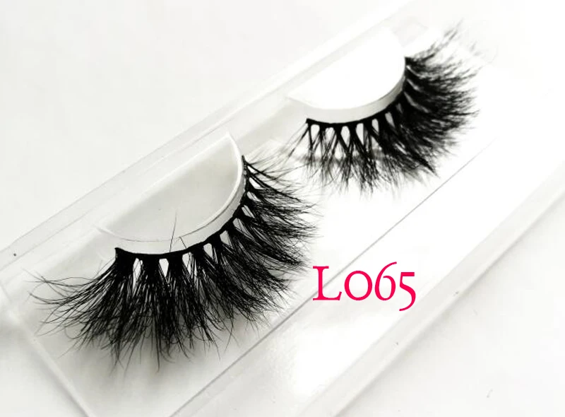 L065 Kklashes 3D норки ресницы норковые ресницы 3D норки ресницы жестокости природных Накладные ресницы Объемные ресницы натуральный мех норки - Цвет: L065