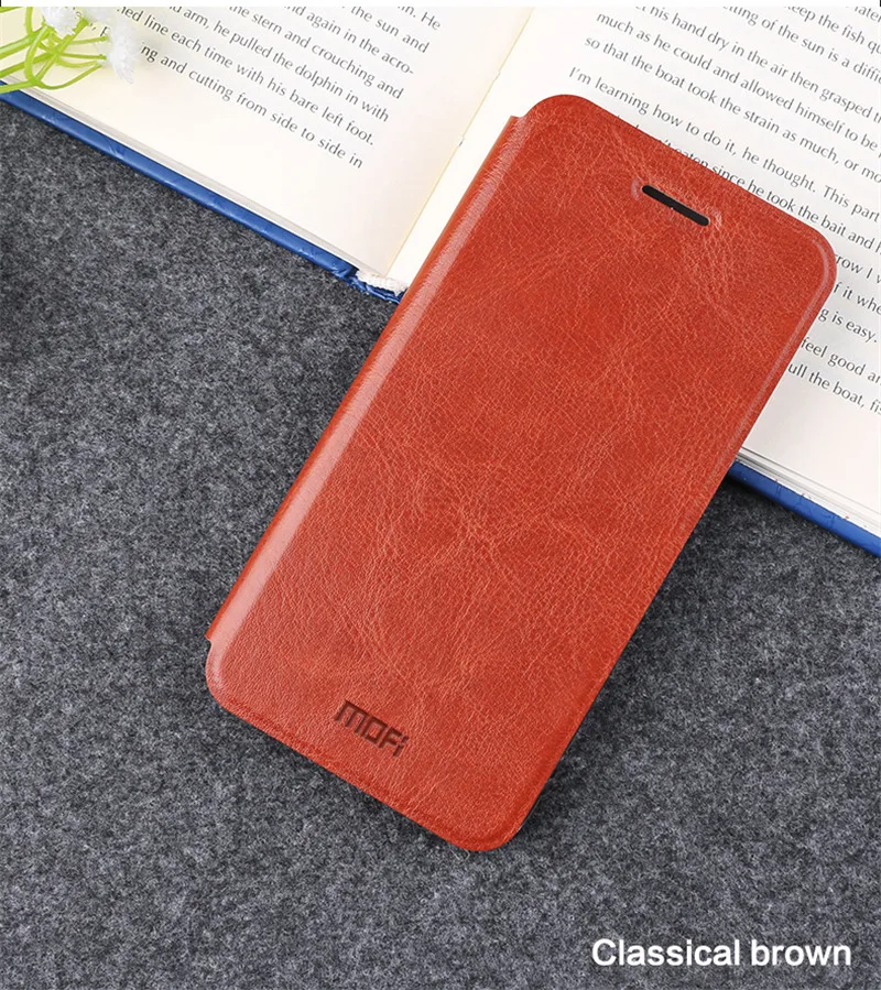 Чехол MOFI для Oneplus 5 t, высококачественный флип-чехол для Oneplus 5 t, роскошный кожаный чехол-подставка для Oneplus 5t 6,01''