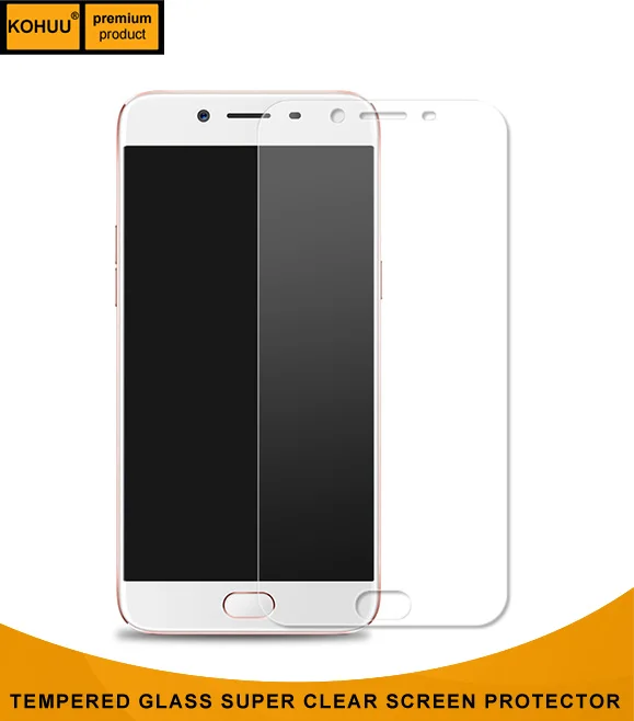 KOHUU Премиум Закаленное Стекло Экран Протектор для Мобильный Обложка OPPO R9S R9sPlus A37