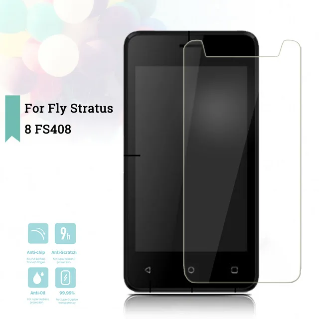 Закаленное стекло 2 шт./лот для Fly Stratus 8 Высококачественная Взрывозащищенная