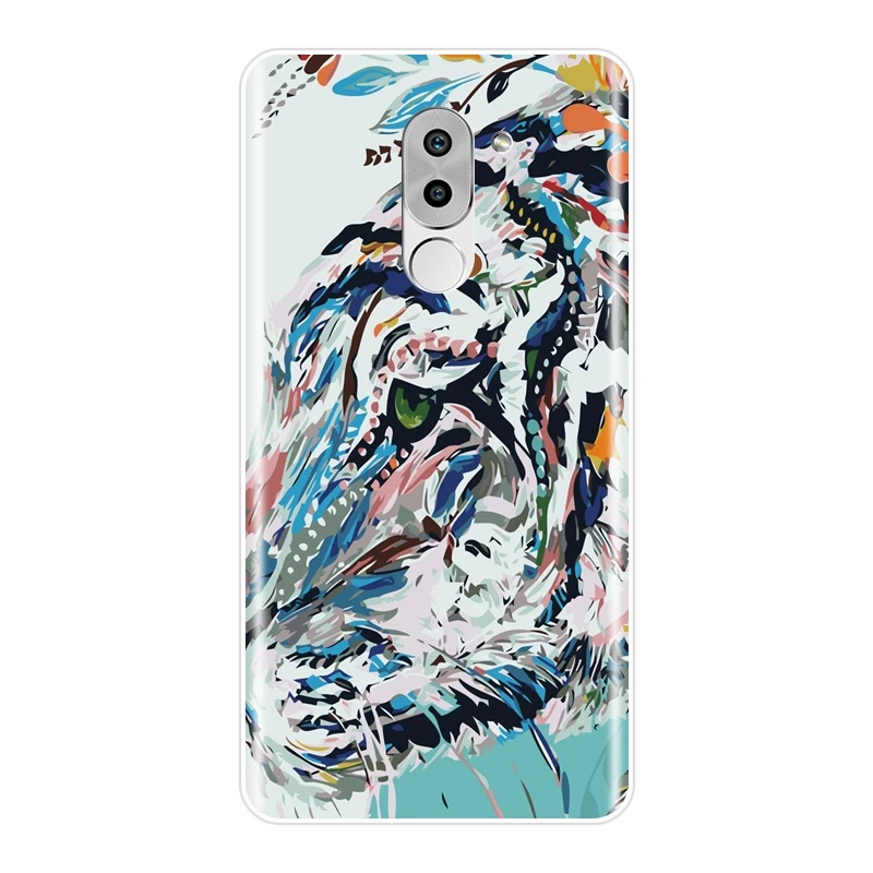 Чехол для Huawei Honor 4C 5C 6C 6A Pro мягкий силиконовый чехол-накладка с рисунком кролика