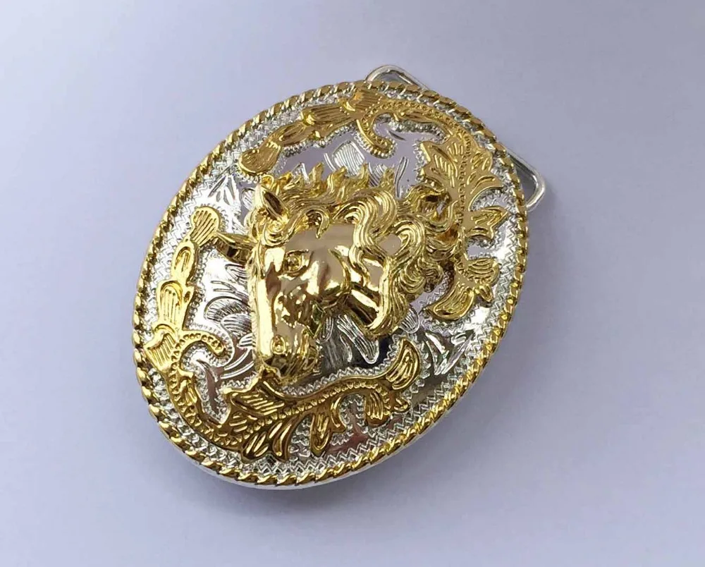 Овальная кружевная Золотая пряжка для ремня в западном стиле | Дом и сад