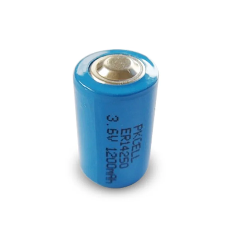 20 шт. PKCELL 1/2AA Батарея 3 6 V ER14250 14250 1200 мА/ч LiSOCl2 non перезаряжаемые батареи для