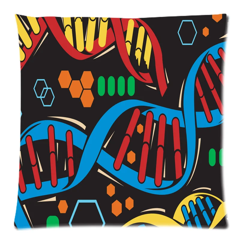 Черный чехол для подушки DIY наволочка дивана домашний декор автомобиля 18 &quot* 18&quot