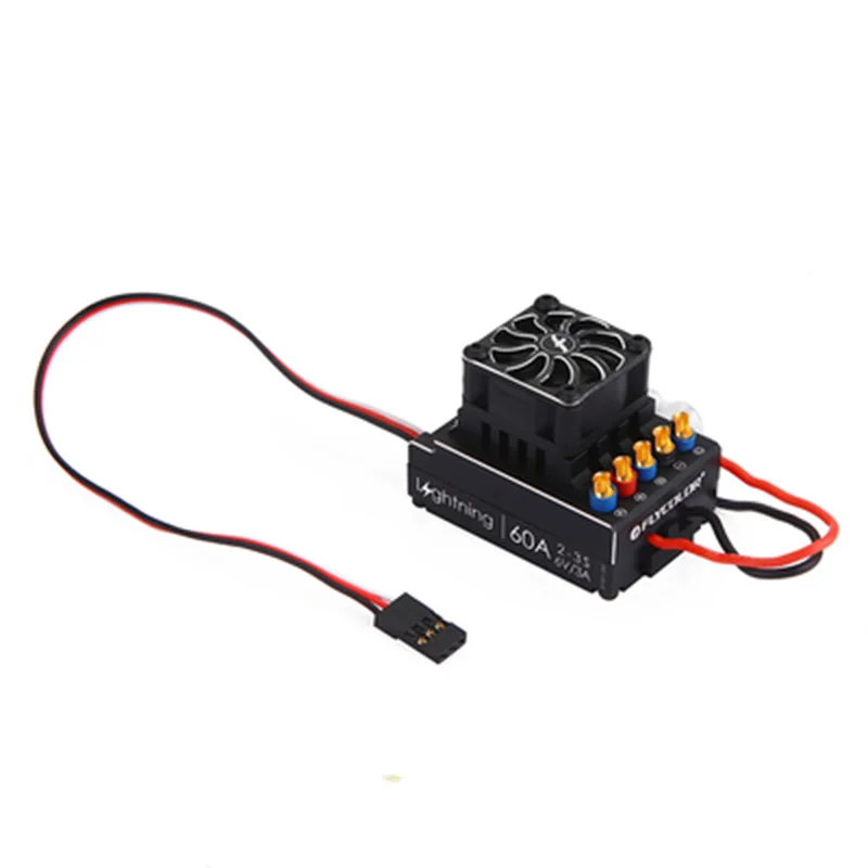 1 шт. Flycolor Lightning серии 60A 80A 120A 160A бесщеточный ESC 2 3S электрический регулятор