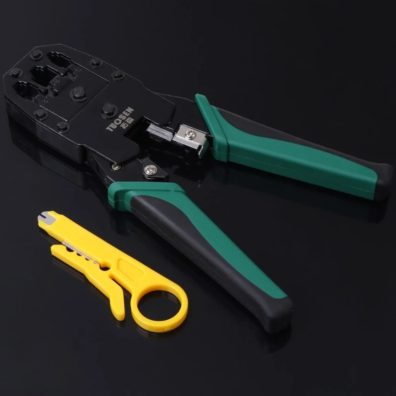 Плоскогубцы для обжима сетевых кабелей RJ45 RJ11 RJ12 Cat 5/5e ручной инструмент 4P 6P