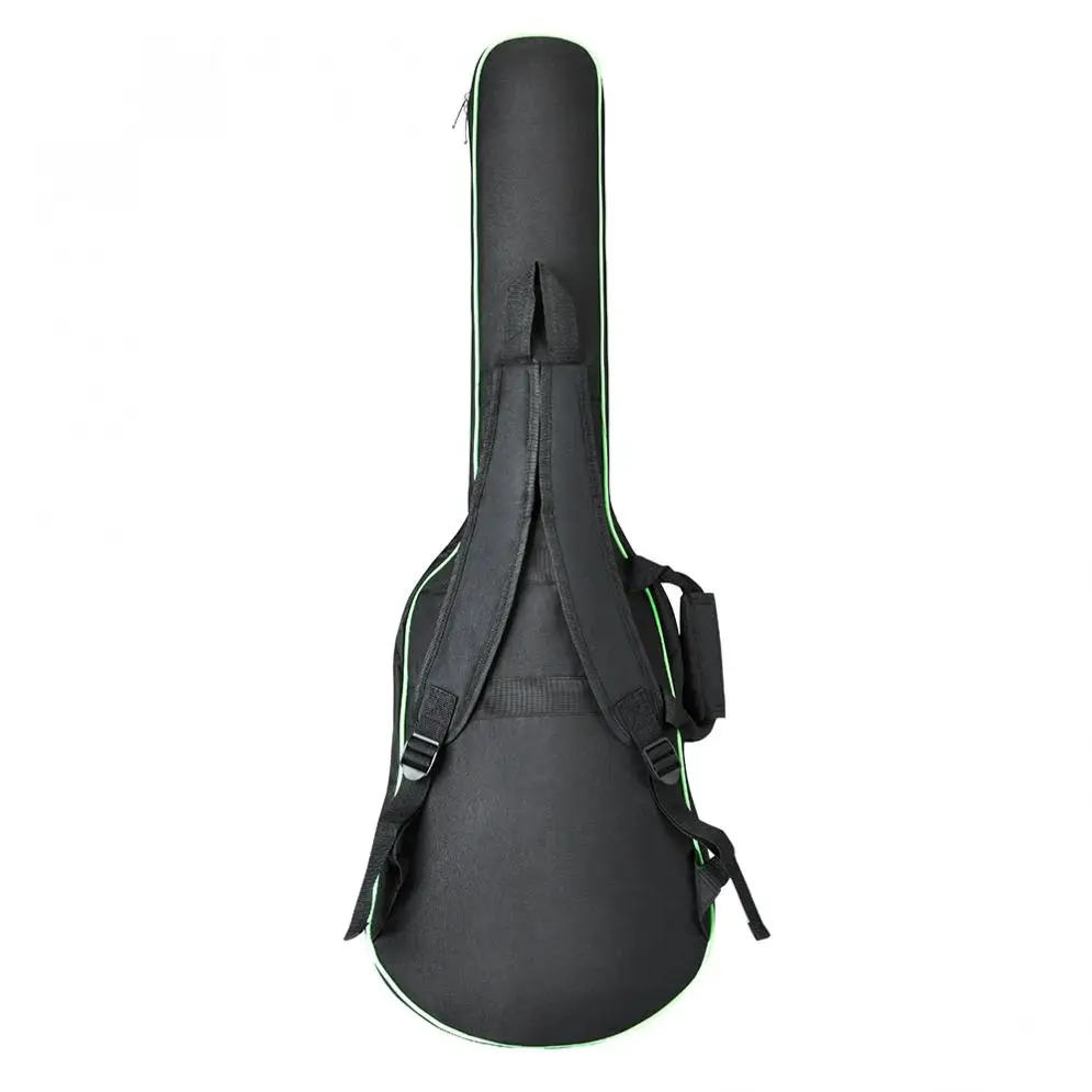 101x34x5 см Оксфорд ткань чехол для электрогитары Красочные края Gig Bag двойные ремни Pad 8 мм хлопок утолщение мягкий чехол рюкзак