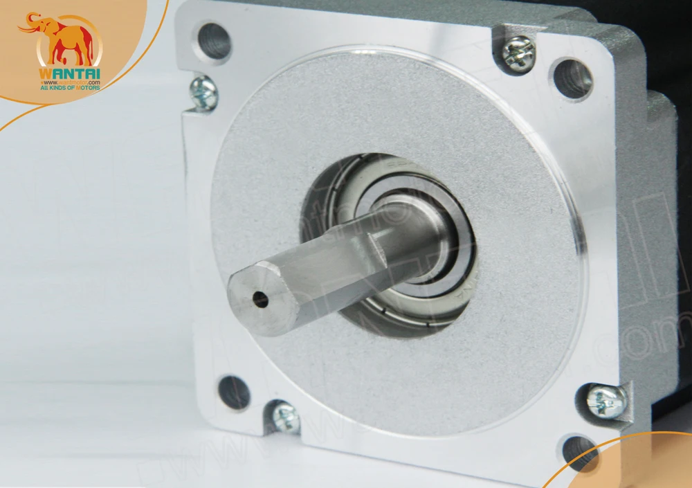 4 провода NEMA34 Wantai шаговый двигатель 1232OZ IN 5.6A 118 мм 2 фазы биполярный CNC 3D принтер