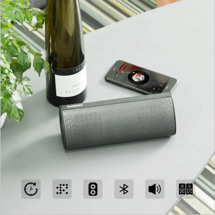 Tronsmart Element Pixie Bluetooth динамик беспроводной 3D цифровой звук TWS выход NFC 20 м
