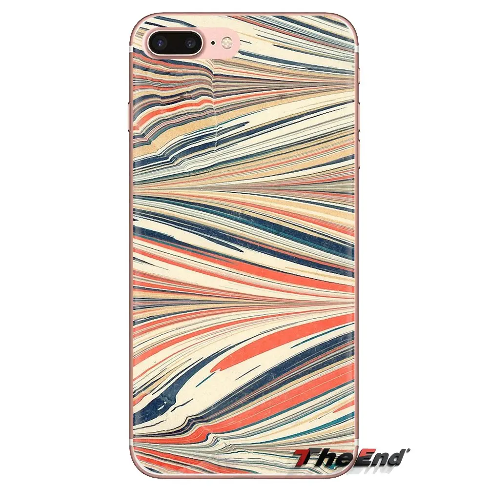Silicone Cases Cover For Huawei Nova 2 3 2i 3i Y6 Y7 Y9 Prime Pro GR3 GR5 2017 2018 2019 Y5II Y6II Watercolor Marble tiles stone |