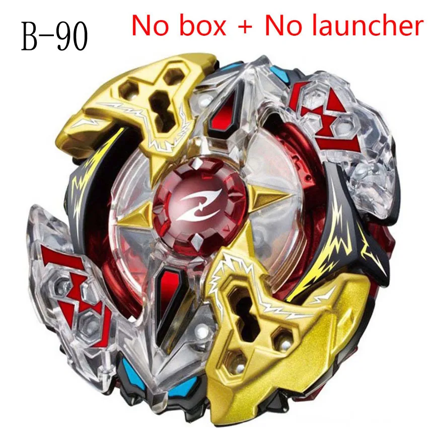 B-133 коробки Топ пусковые установки Такара TOMY Beyblades burst игрушки B-133 bables Toupie Gyro burst Металл Бог спиннинг Топы - Цвет: B90 no launcher