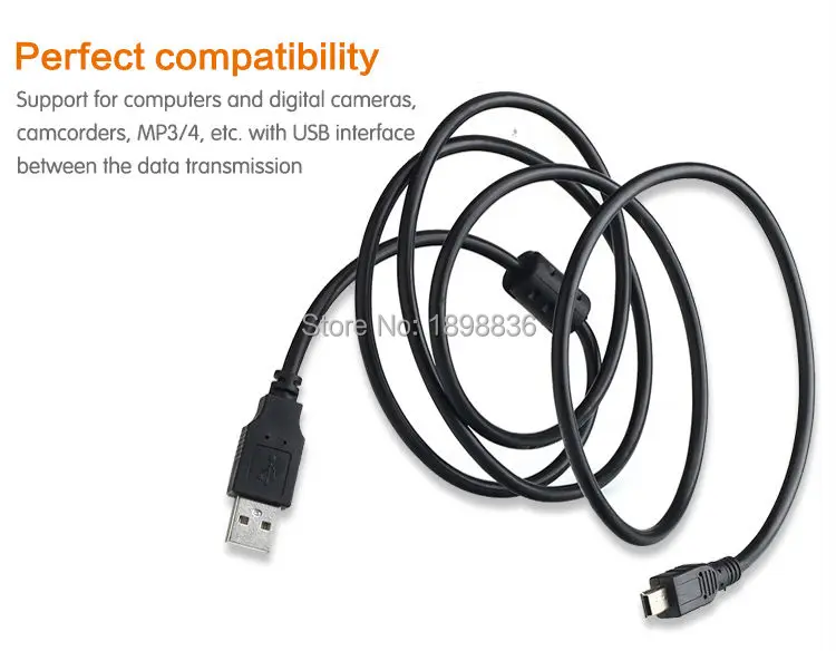 Мини usb зарядный кабель USB IFC-300PCU кабель для цифровой однообъективной зеркальной камеры Canon EOS 650D 700D 750D 5D Mark II III 5D2 5D3 60Da 6D 7D 77D м M3 M10 Камера