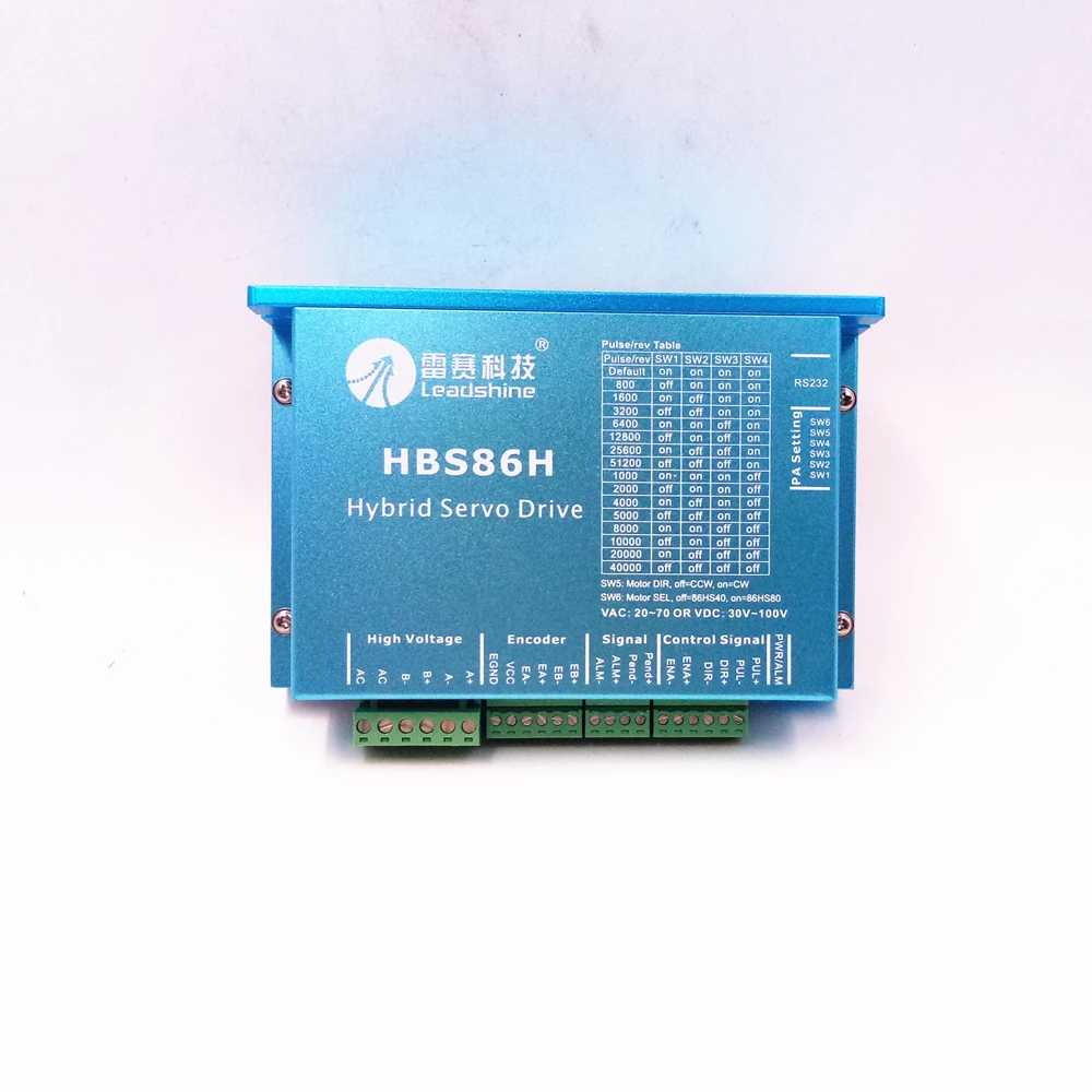 Leadshine NEMA34 1143ozin 8.0Nm замкнутый контур шаговый двигатель комплект 86HSM85-E1+ HBS86H 2 фазы Hybird легкие комплекты сервоприводов