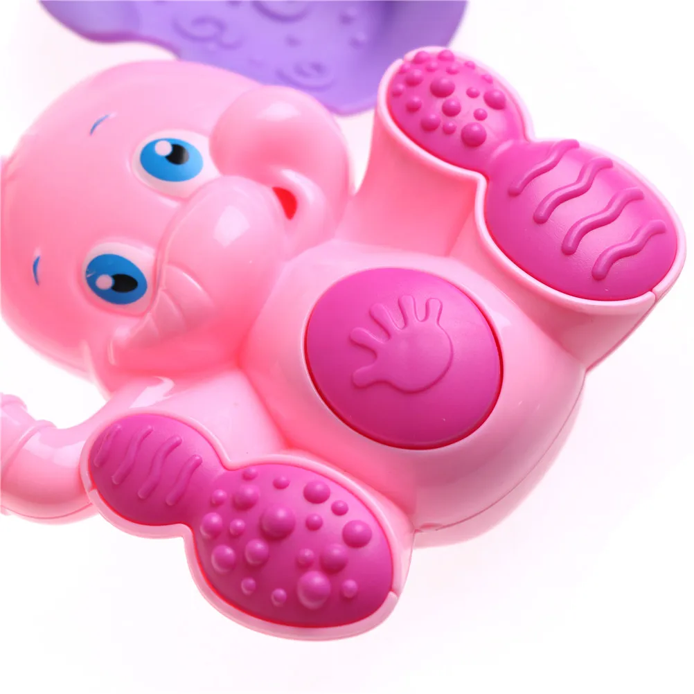 1 шт. пластиковые детские погремушки слон мобильные игрушки колокольчики