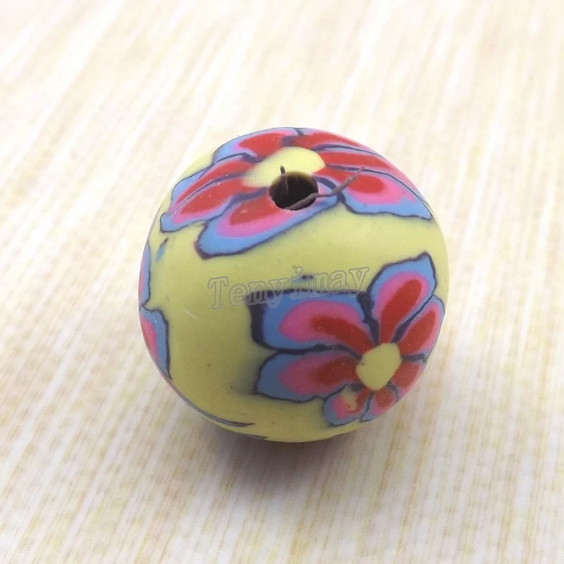 100 шт. бусины из полимерной глины 20 мм | Украшения и аксессуары