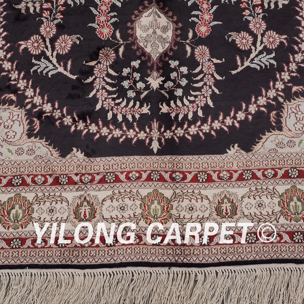 Турецкий Шелковый ковер YILONG 4 'x 6' для продажи изысканный ручной работы с