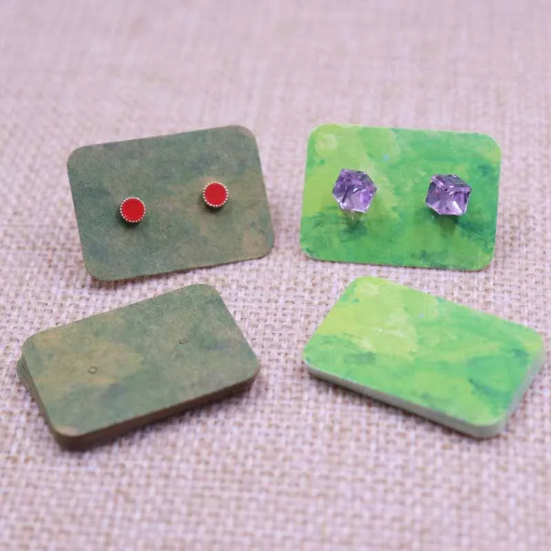 2019 чистый цвет дизайн ухо серёжки штифтовые карты большое количество запасов