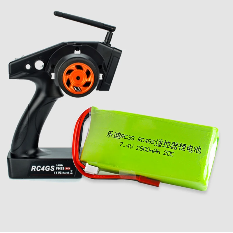 ZDF Новое поступление литий-полимерный 2S 7 4 V 2800mah 20C Lipo аккумулятор для радиолинков