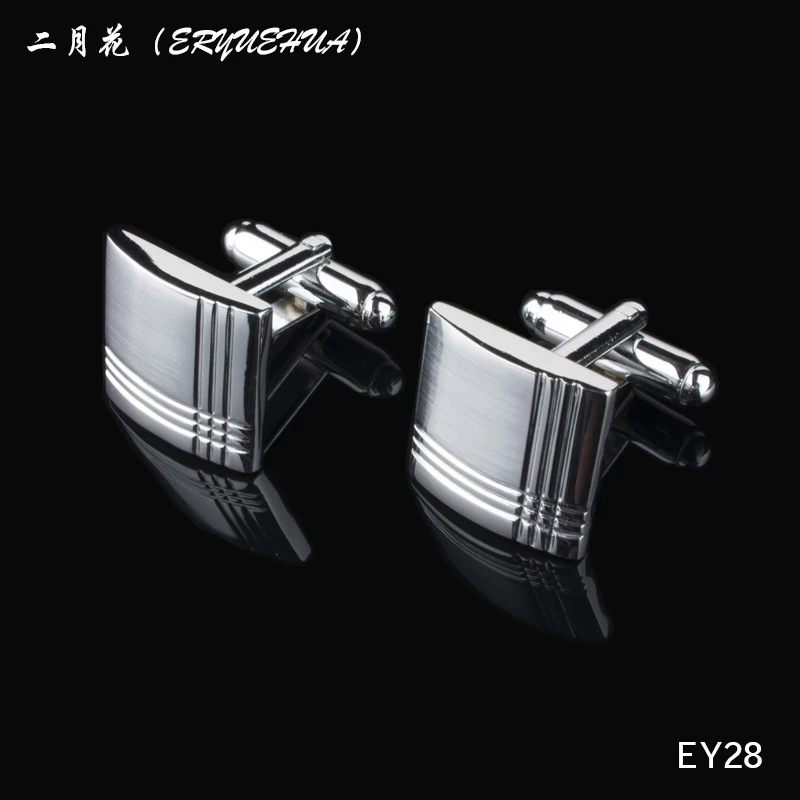 Из нержавеющей Стали мужские Классические Серебряные Запонки и Роллер Ручка