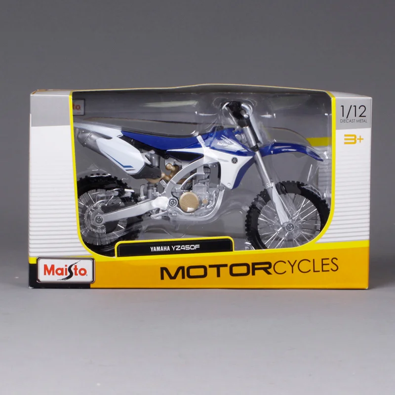 Maisto 1:12 YAMAHA YZ 450F мотоцикл велосипед Модель 13021