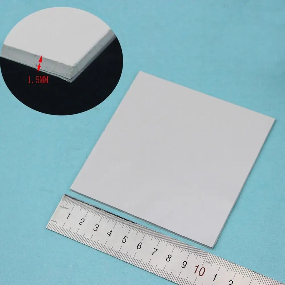 Силиконовая подкладка Gdstime для ноутбука 100x100 мм 1 5 шт.|thermal silicone pad|thermal pad for gpusilicone