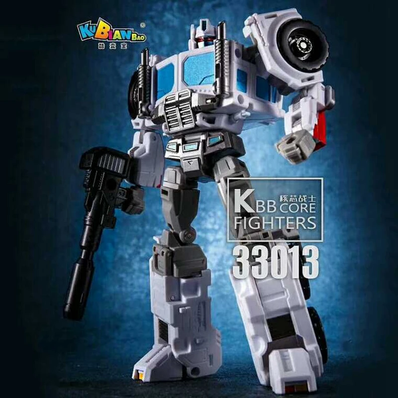 KBB трансформация белый Optimus OP Pilot Tong Tian Xiao Auto Combat Commander ПВХ фигурка Детские куклы