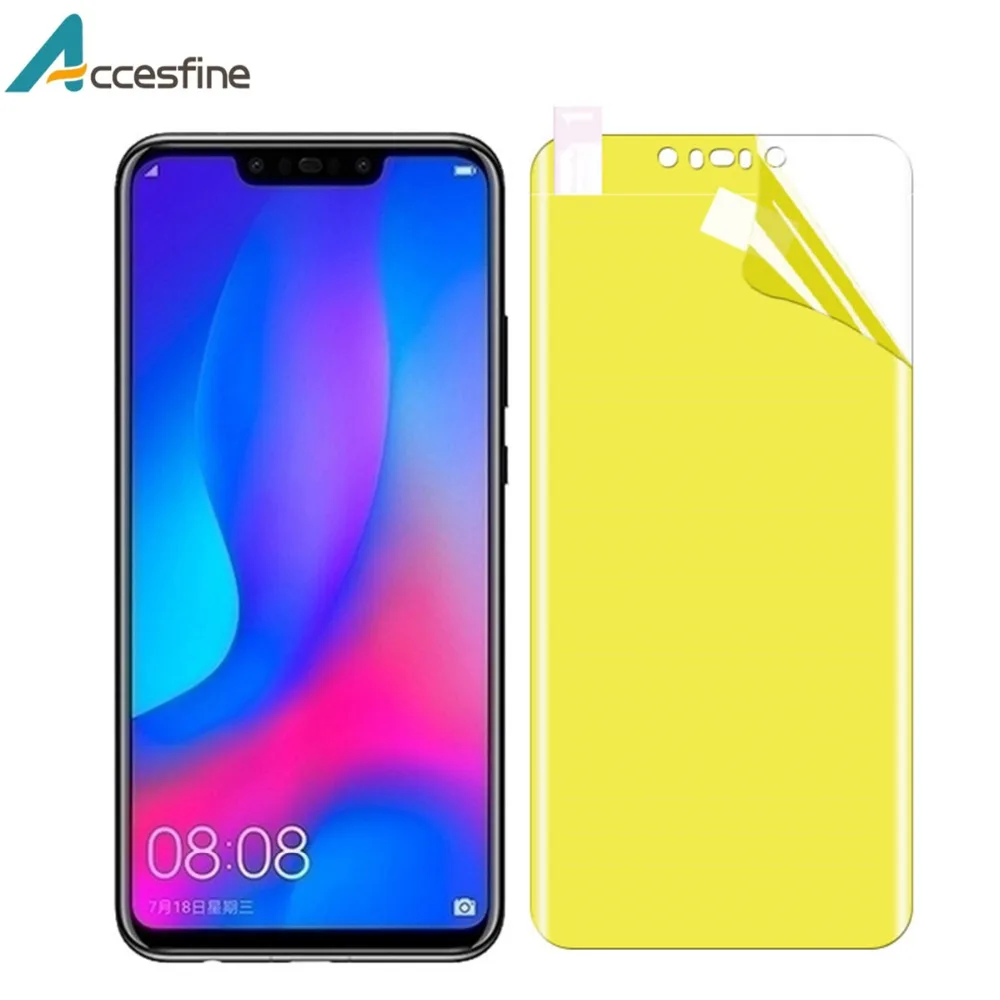 Полное покрытие ТПУ Защита экрана для Huawei Nova 3 3i Mate 10 20 Lite P20 Pro мягкая Гидрогелевая