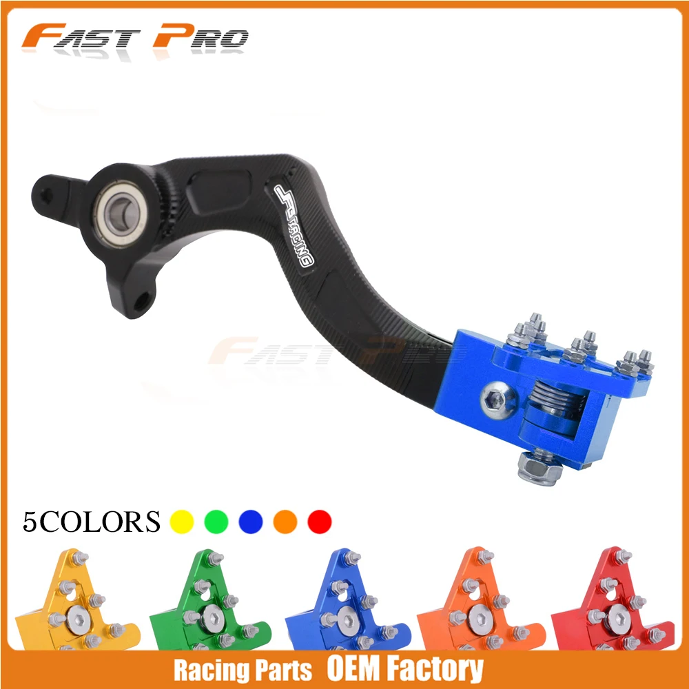 ЧПУ Алюминиевый педаль заднего ножного тормоза для KTM SXS SX XC XCW SXSF XCFW SXF XCF EXC 125 150 200 250 300 350 400 450 500 505 530