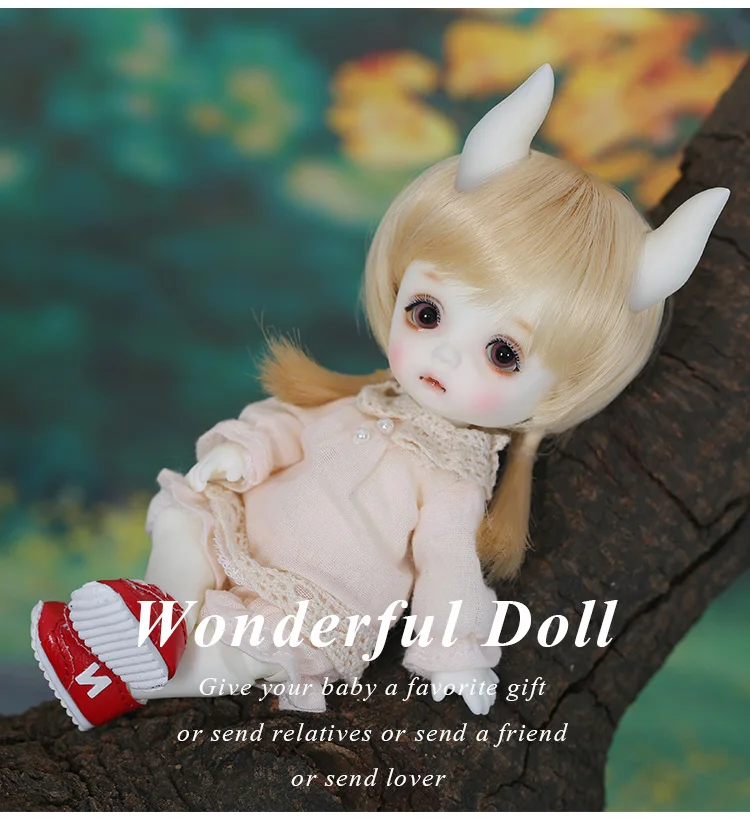 Happy Choo Chika fullset dollsoom 1/8 эльф смоляная модель тела детские игрушки модные шарнирные подарки движения на день рождения Рождество BJD SD кукла