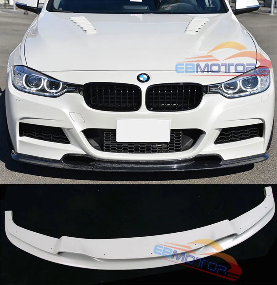 Окрашенные 3D стиль передний спойлер для BMW 3 серии F30 M Sport Tech Бампер 2012UP B157F|spoiler for