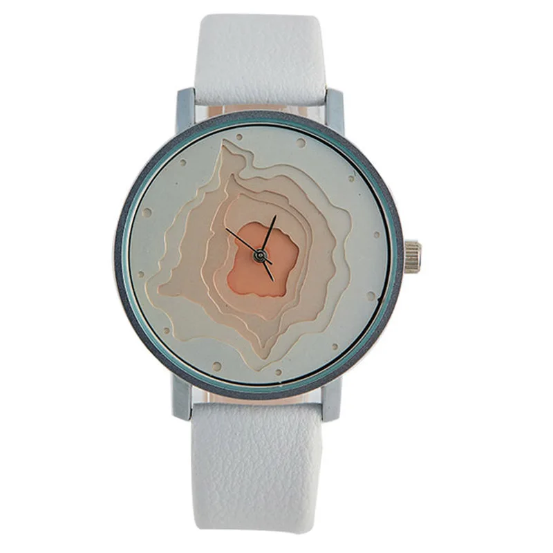 Finda Креативный дизайн женские часы модные водонепроницаемые кварцевые наручные