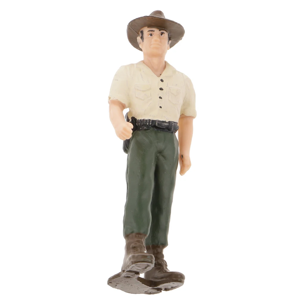 Realistic Male Farmer People Figurine Model Action Figure Toy Collectible #1 | Дом и сад