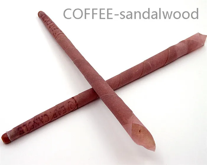 100pcs 50 Pairs Indian Ear Candles Ear Wax Cleaner Removal Ear Candle Fragrance Candling Essential Oils Wax Cleaning Therapy - Цвет: coffee