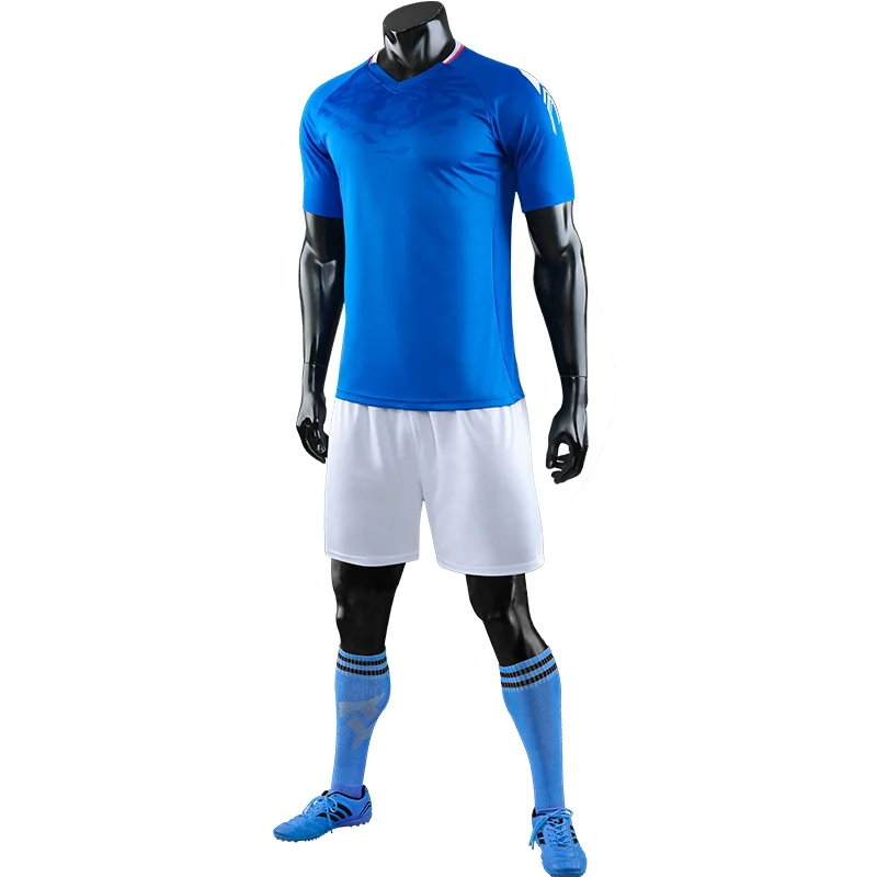 JB1901 color blue Survete мужские футболки для футбола детский футбольный комплект спортивная одежда пустые мужские футбольные майки Костюмы с принтом спортивный комплект спортивный костюм униформа - Цвет: JB1901 color blue