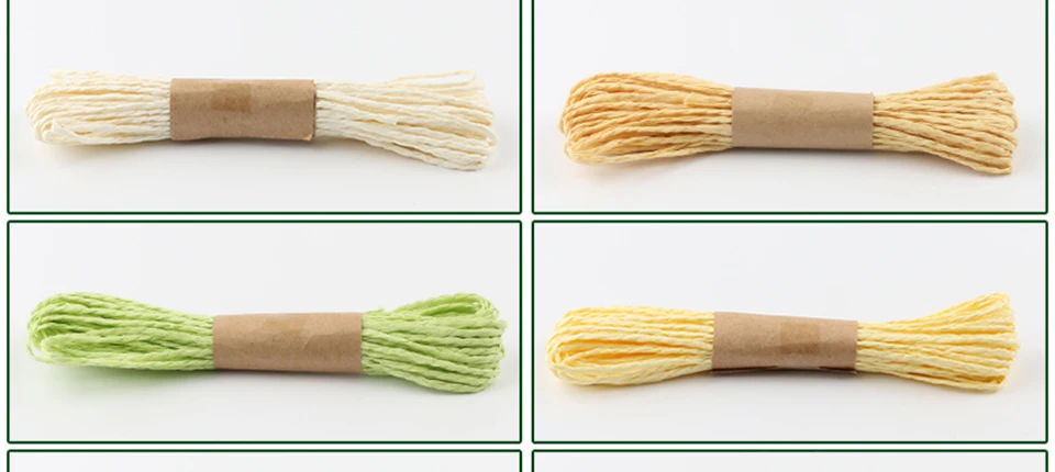MoTiRo,30Y/Lot,Paper Rope Material DIY,Twisted Paper Rattan Rope For Children/Handmade/Creative Paste Painting/Educational Toys
