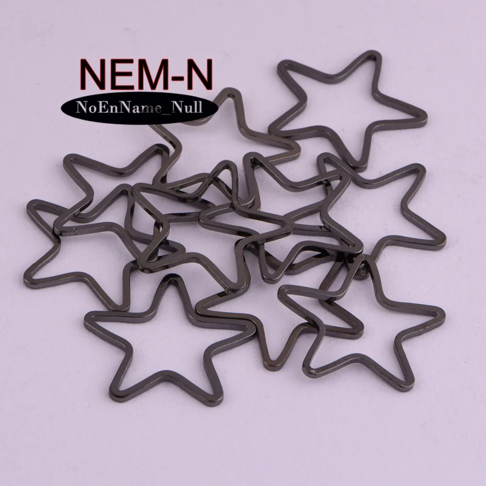 20 шт./лот NEM-N 22 мм пустотелый коннектор Lucky star starfish с одинаковой симметрией для
