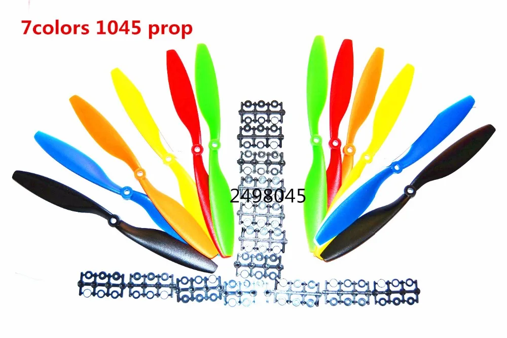 2 пары/12 шт ABS 10x4 5 &quot1045 1045R CW CCW Propeller для 550 250FPV Multi радиуправляемый вертолет QuadCopter APC