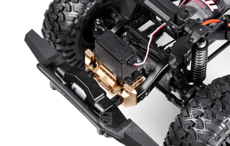 RC модель автомобиля TRX4 G2 Многофункциональный сервопривод передний медный кронштейн встроенный сервопривод лебедка traxxas#8237 опция обновленные детали