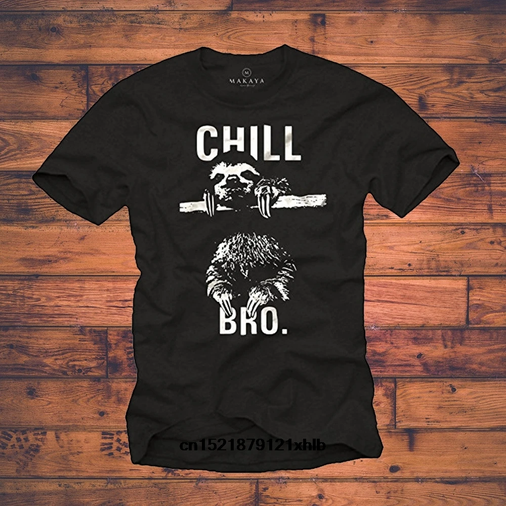 Возьмите Для мужчин футболка Chill Bro Смешные лень для fortnite забавная новинка wo