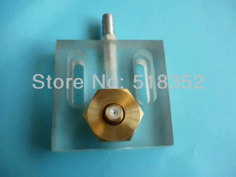 ID0.195mm Diamond Water Nozzle with 50mmx 50mm Jet Panel for WEDM-MS Medium Speed Wire Cutting Machine Parts | Инструменты