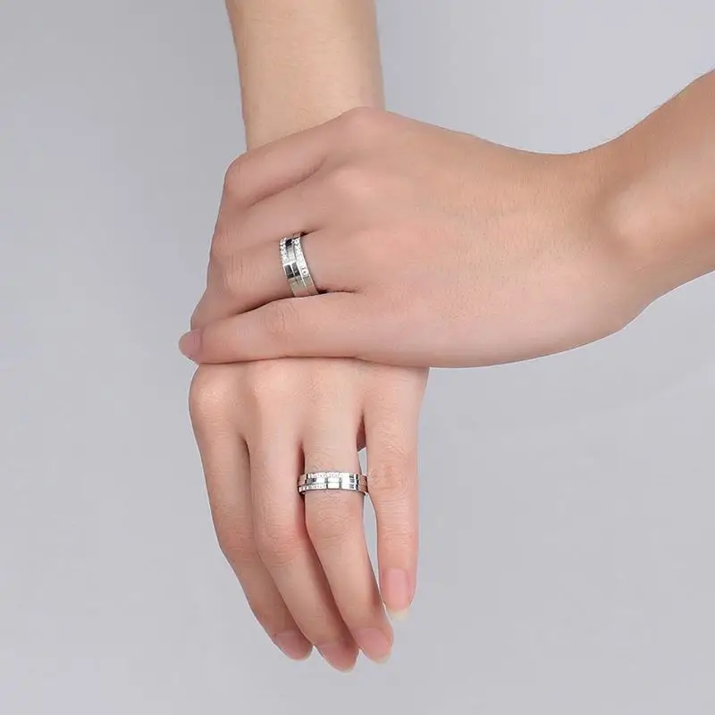 Обручальные кольца для женщин и мужчин модное серебряное кольцо серебряного