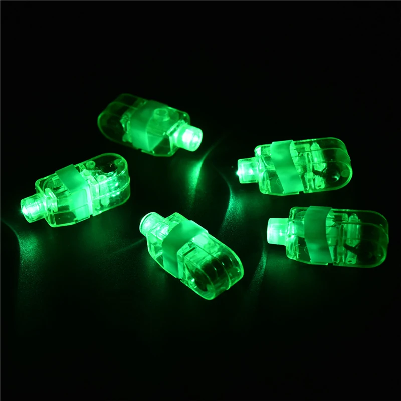 Флуоресцентный мигающий концертный реквизит светильник Led игрушки кольцо лампочка на палец Led Светящиеся детские игрушки