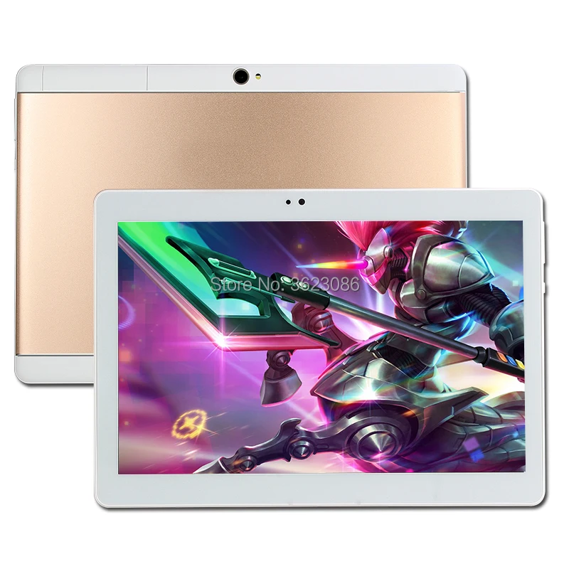 10 дюймовый планшет 1280X800 ips четырехъядерный ОЗУ 2 Гб ПЗУ 32 МП Android7.0 gps дюймов 3g MTK6580